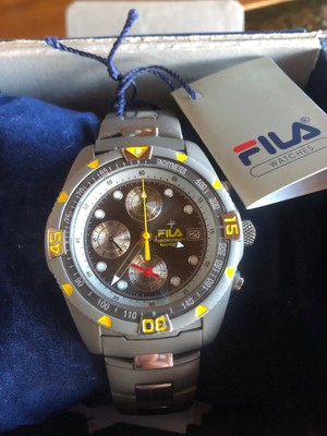 fila chronograph watch