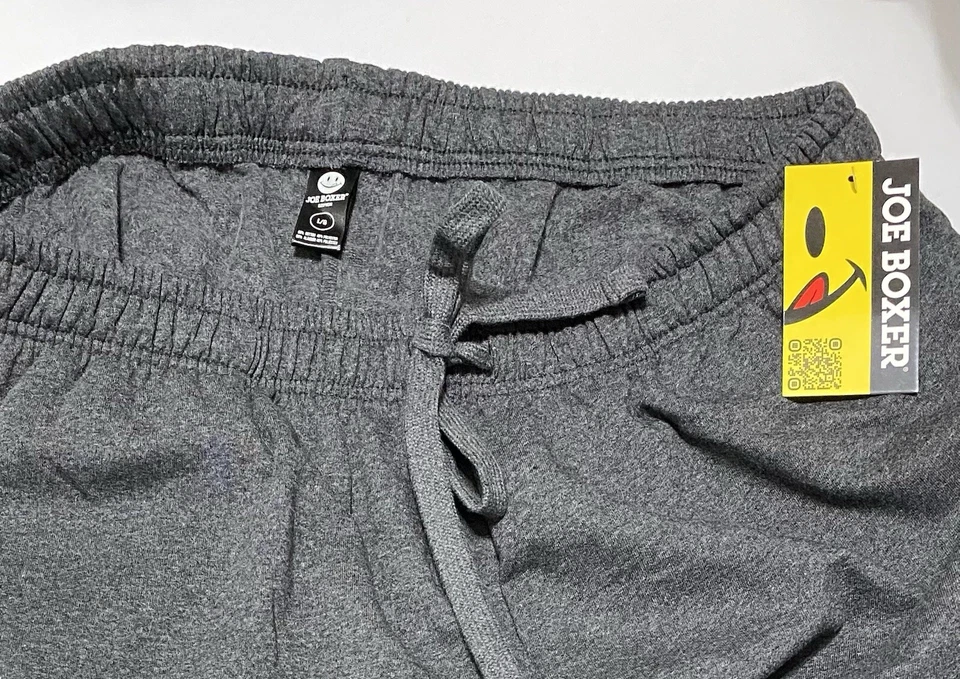 Calça jogger Joe Boxer masculina mistura de algodão lã costas grande (36-38) cinza - Imagem 3 de 4