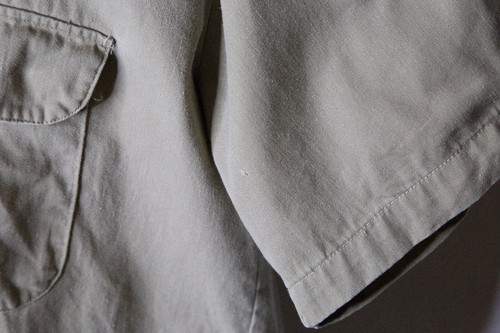 Vintage Mossy Oak Companions Button Up Short Sleeve Shirt Beige Tan Sz XL *Read* - Picture 5 of 8