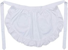GIGGSKZE Women's Waist Apron with Two Pockets Half Waitress Servant...