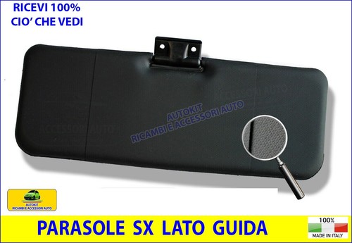 Per Fiat Panda Young Aletta Parasole Pantina SX Sinistra Lato Guidatore Auto kit - Foto 2 di 2