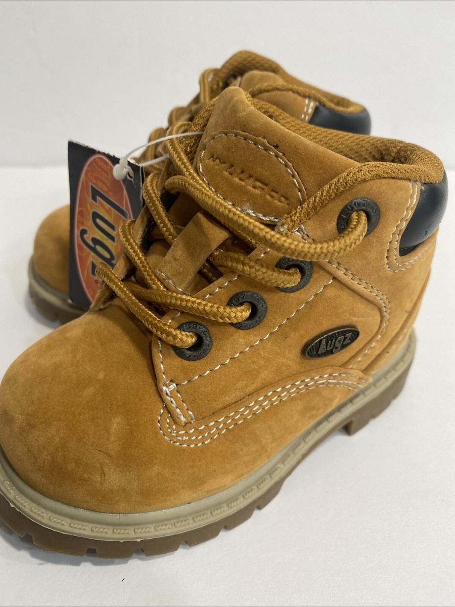 Lugz Tan Suede Toddler Boots Size New Without Box