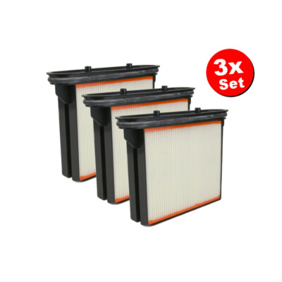 3x Filter Faltenfilter Faltenkassette Kassette ersetzt ISP iPulse ISC IS Serie