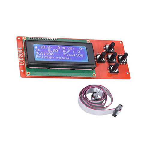 2004LCD Display Screen W/Cable For Anet A8 3D Printer Control Screen Replacement - Photo 6/6