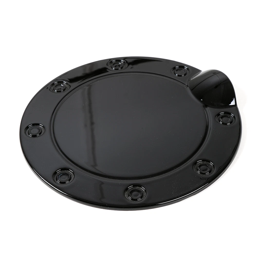 For Ford F150 2015-2020Matte Black Gas Cap Trim Fuel Tank Door Accessories Cover