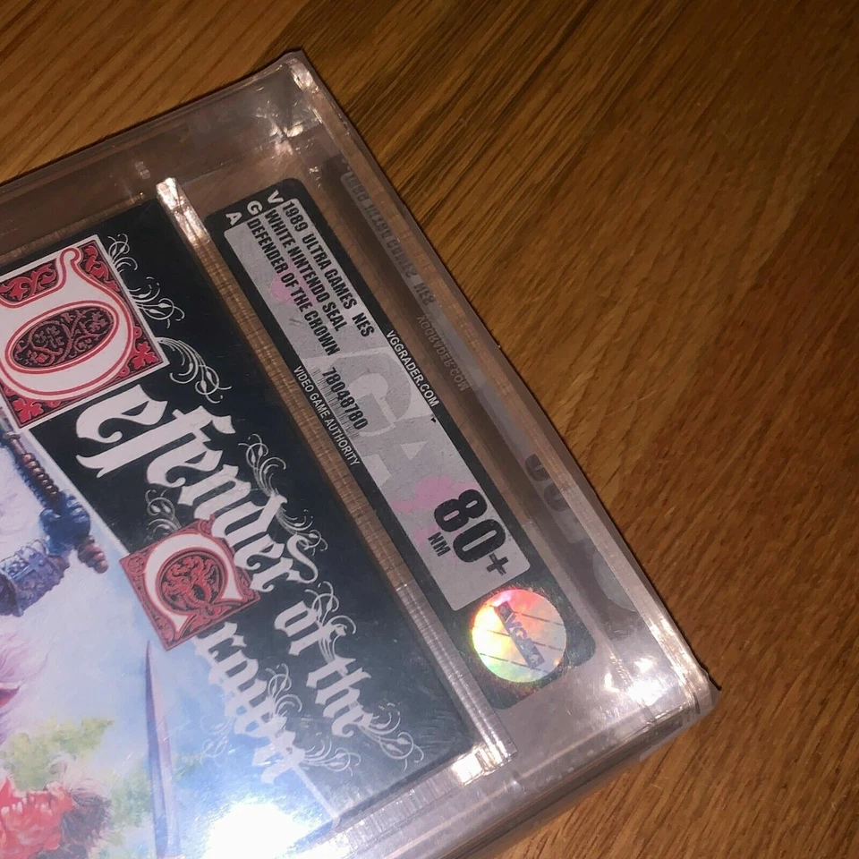 New NES Defender of the Crown 1989 Factory Sealed VGA Graded 80+ Nintendo Game - Image 2 of 4
