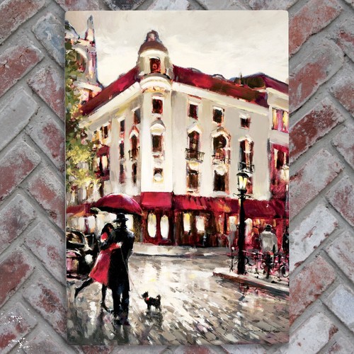 Ceramic Picture Tile Plaque "Welcome Embrace" By Brent Heighton 30cm x 20cm - Picture 2 of 5