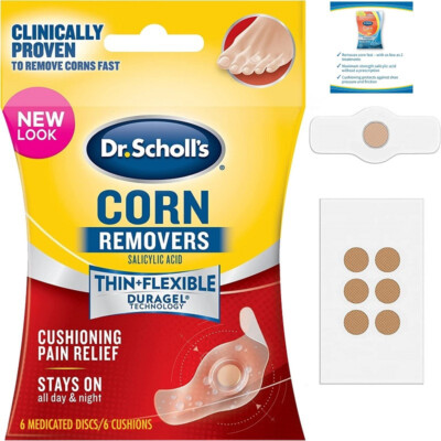 Scholl's Corn Remover Pads for Toes Foot Corn Removal