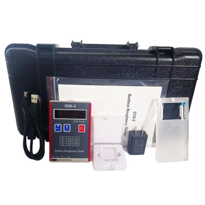Surface Roughness Tester Meter with 4 Parameters Ra Rz Rq Rt USB Data Output