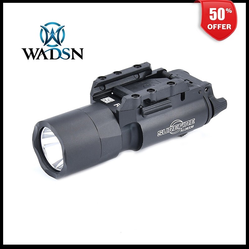 X300U 500LM LED Weapon Flashlight Gun 20mm Picatinny Rail Torch for rifle Pistol