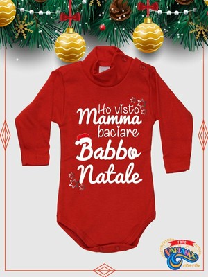 Body Lupetto Neonato Neonata Natalizio Babbo Natale Frase Divertente Idea Regalo Ebay