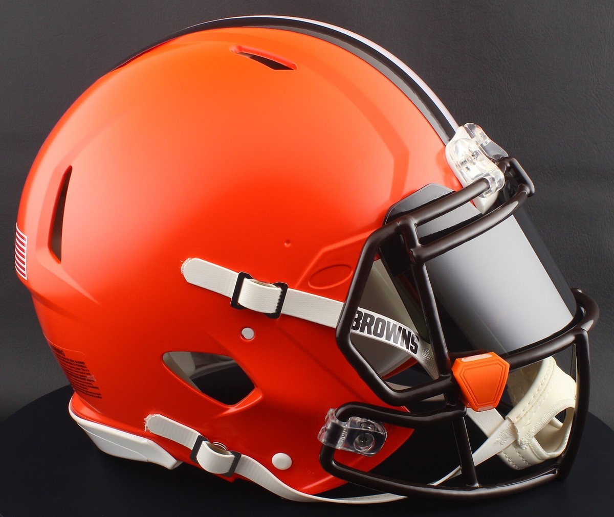 cleveland browns replica football helmet CLEVELAND BROWNS NFL Riddell SPEED Full Size Replica Football Helmet