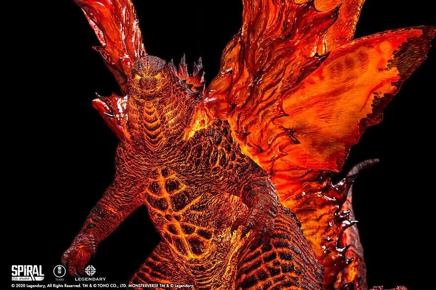 Spiral Studios 2019 King of the Monsters Burning Godzilla Spiral Studios 2019 King of the Monsters Burning Godzilla