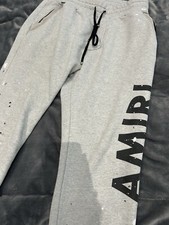 Amiri Logo joggers 