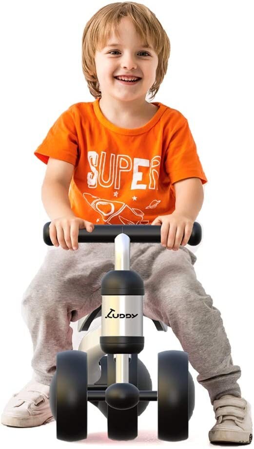 Toddler Balance Bike - 3-Wheel Design for Boys and Girls - Easy Assembly