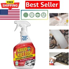 Versatile 32 oz Non-Toxic Cleaner for Kitchen & Home - Grease & Grime Removal 0.56 per fl oz