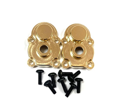Brass Metal Door bridge gear cover C3020 Fits FMS 1:24 1/24 FCX24 Rc crawler car - Picture 7 of 9