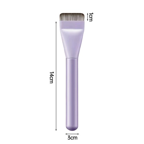 Fluffy Flat Foundation Brush Ultra-Thin Precision Tools for Cream Liquid Makeup - Picture 4 of 21