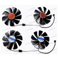 For XFX RX580 590 8G Black Wolf Edi RX VEGA56/64 Graphics Card Fan CF1010U12S