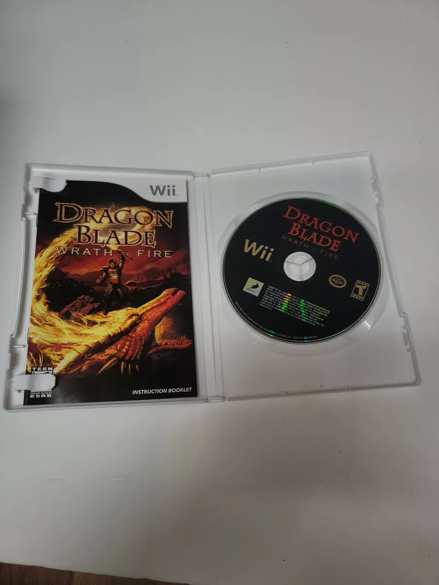 Dragon Blade: Wrath of Fire (Nintendo Wii, 2007) 879278340015