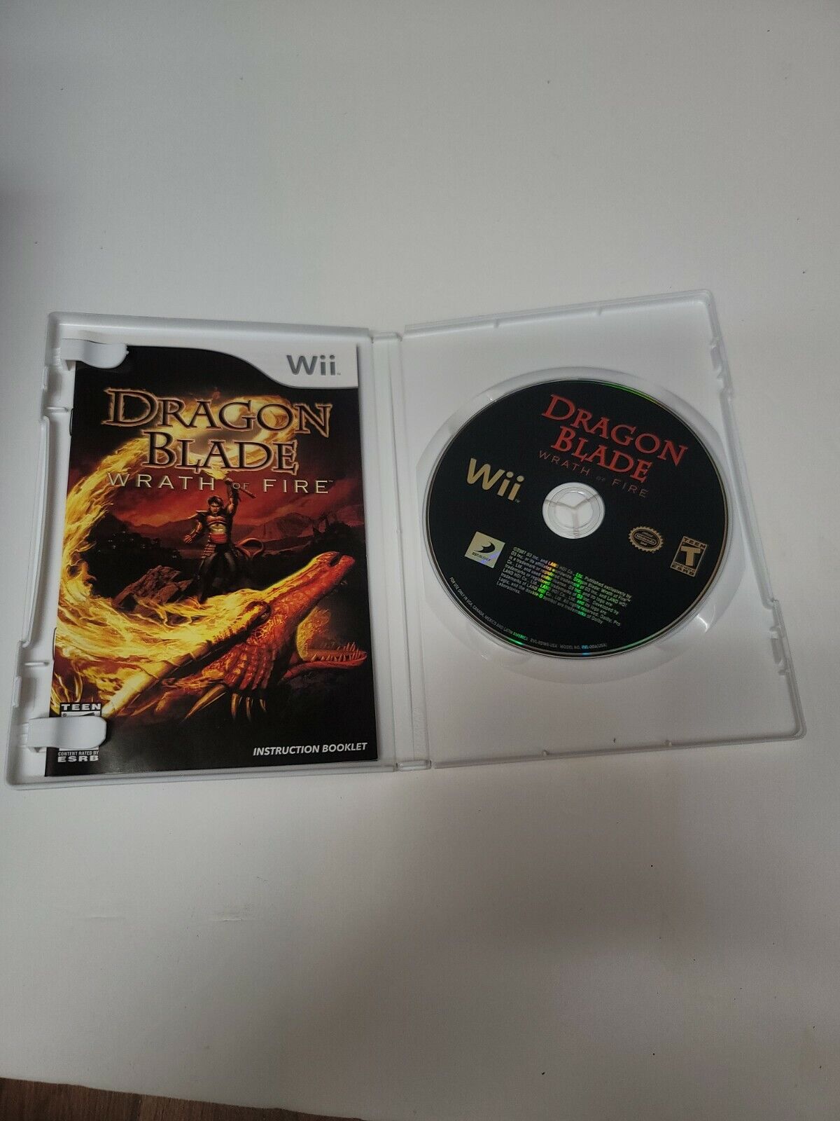 Dragon Blade: Wrath of Fire Wii Used