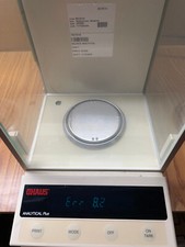 Balanza digital Ohaus AP260 analítica Plus escala de laboratorio Err 8.2 para reparación