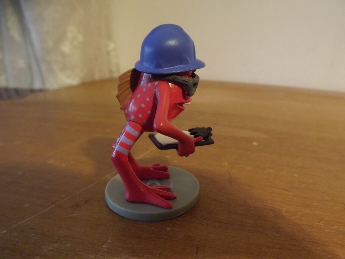 JEFF Fungus Red Monster Disney Pixar MONSTERS INC. 2.25 Action Figure PVC  Toy | eBay