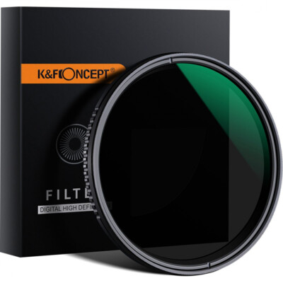 K&F Concept Variabel ND Filter ND8-2000 Super Slim 62mm | Graufilter ND