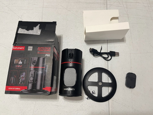 360 ROTATION AUTO FACE TRACKING TRIPOD AMZN B0D78P8FL9 - 第 2/3 張圖片