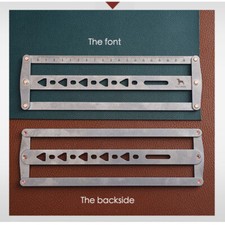 Leather Craft Belt Positioning Auxiliary Rule...