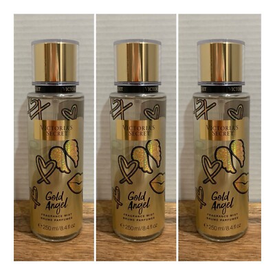 Victoria's Secret GOLD ANGEL Fragrance Mist ~ 8.4 fl.oz. ( Lot of