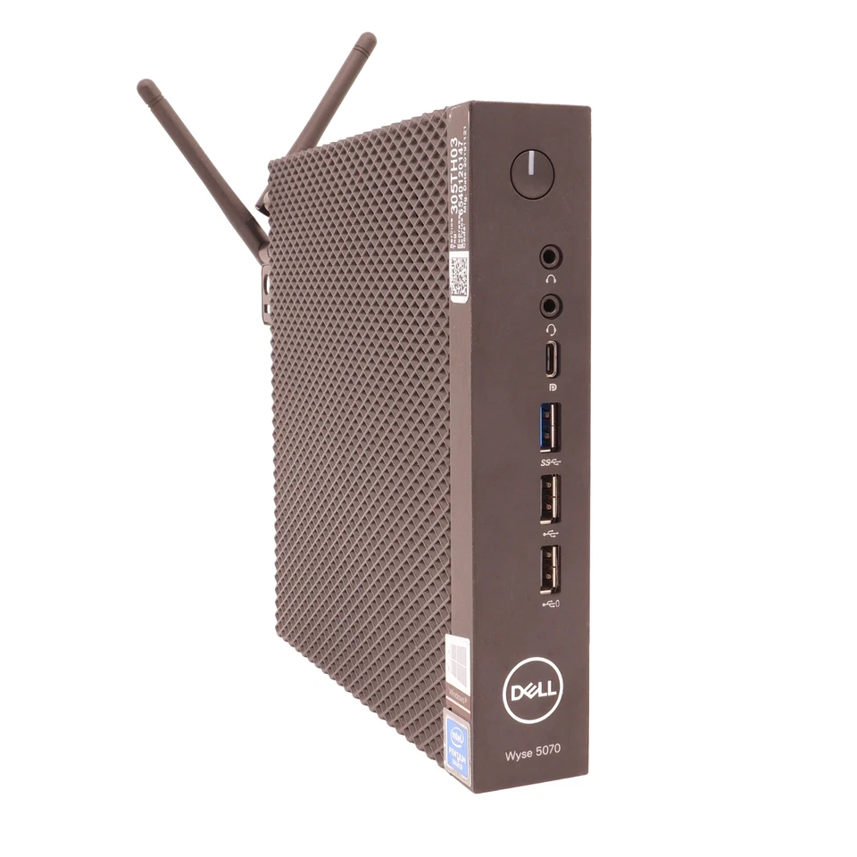Dell Wyse 5070 Intel J5005 8GB RAM 128GB M.2 SSD WiFi Thin Client mit Netzteil - Bild 2 von 4