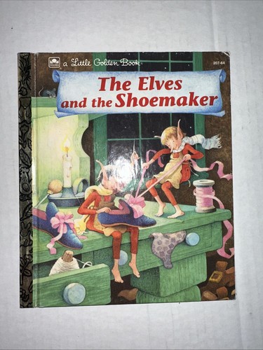 Vtg 1983 Little Golden Book "The Elves and the Shoemaker" Chick-fil-A Series