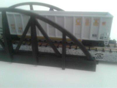 SW Replicas 110-1001 N Scale: ARCH BRIDGE KIT - BLACK - NEW