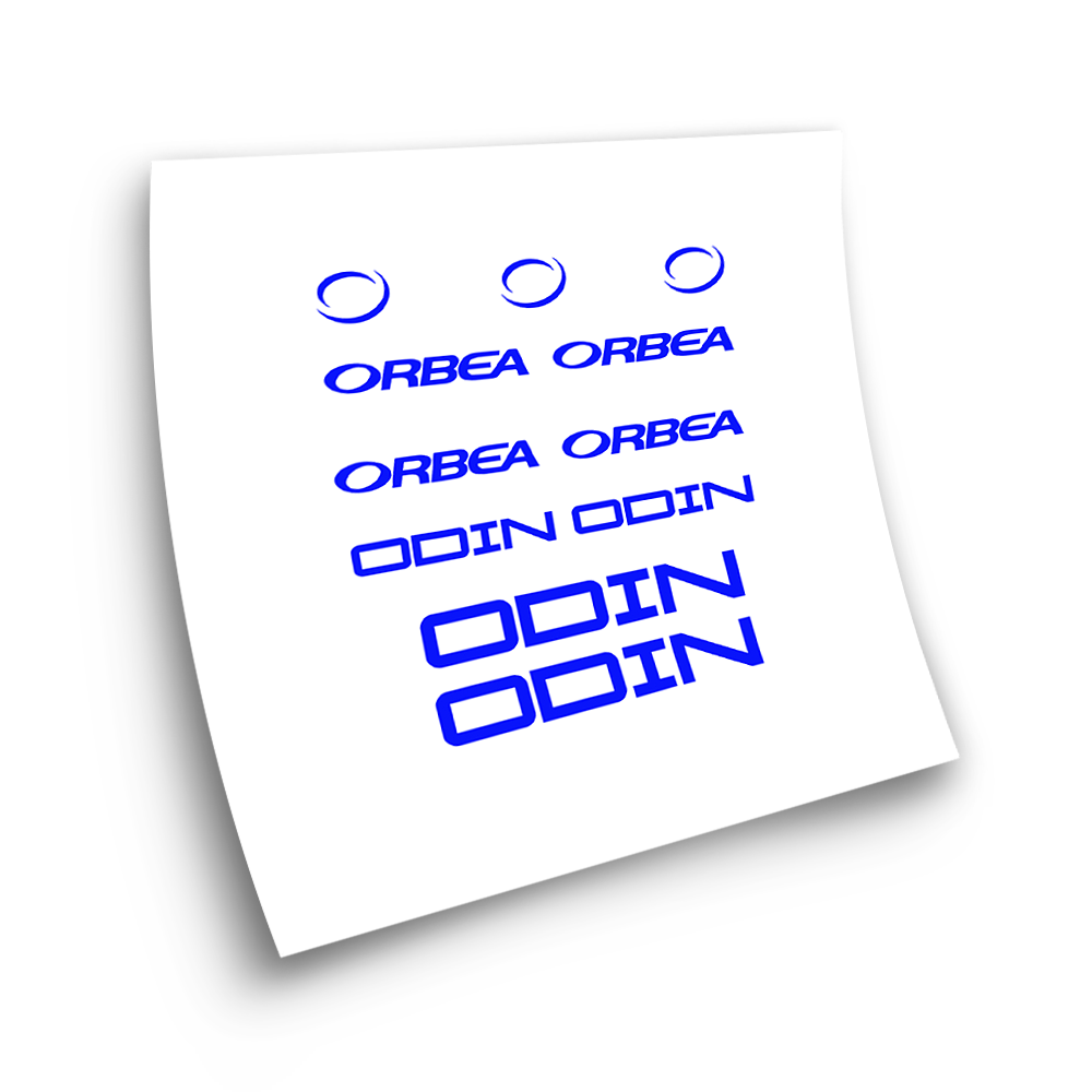 STAR SAM® Pegatinas Casco Bici ORBEA ODIN Adhesivos Helmet Bike