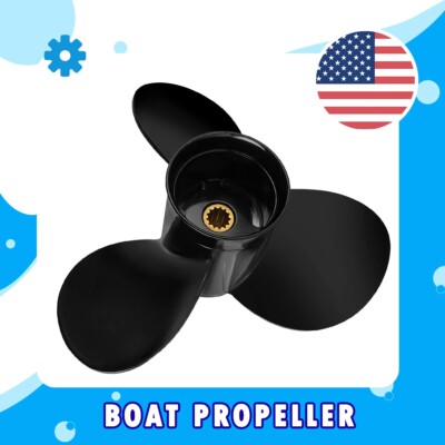 New ! 9 1/4 x 9 BOAT PROPELLER For BRP Evinrude Johnson Engine 8-15hp 13 Spline