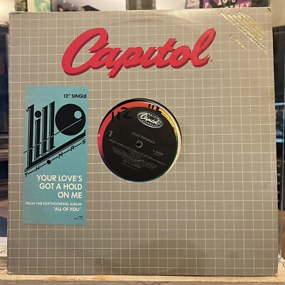 [SOUL/R&B]~EXC 12''~LILLO THOMAS~Your Love's Got A Hold on Me~Trust Me~[1987~CAPI