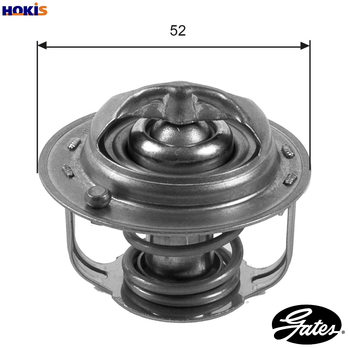 Coolant Thermostat fits SUZUKI SX4 1.5 06 to 15 M15A Gates 1767063J00 1767065D00 - Image 26
