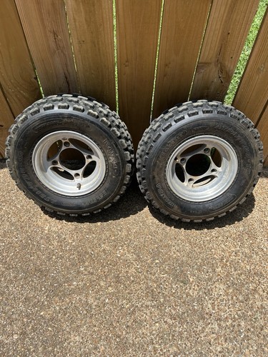 2004 Honda 400ex ITP C-Series 10x5 Front Wheels Wanda 21x7-10 Tires 4/144 Pair