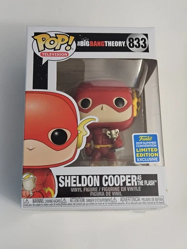Funko Pop! The Big Bang Theory #833 Sheldon Cooper as the Flash SDCC 2019 Summer
