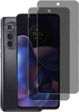 2-Pack Privacy Filter 9H Screen Protector for Moto Edge 2022, Anti-Glare