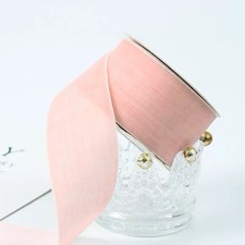 1" x 10Yards Blush Pink Velvet Ribbon Roll DIY Craft Supplies, Gift Wrapping