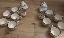 Zeller Keramik Hahn und Henne (Stempel 1794) 1950-1970 Jahre Vintage