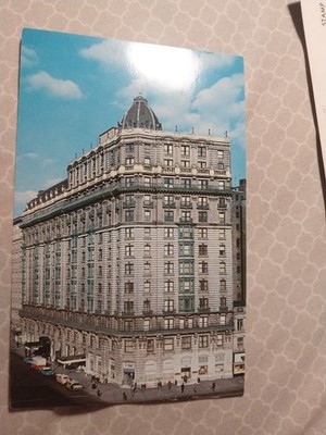 Post Card Hotel Raleigh On Pennsylvania Ave Washington DC Unused