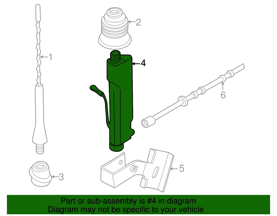 Подлинная антенна BMW в сборе 65-21-8-375-159 - Изображение 2 из 2