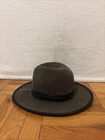 VTG Dirty Billys Of Gettysburg Civil War Confederate Brown slouch hat L Repro