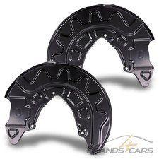 ATEC 2x DECKBLECH BREMSSCHEIBE VORNE FÜR VW GOLF PASSAT TIGUAN TOURAN T-ROC