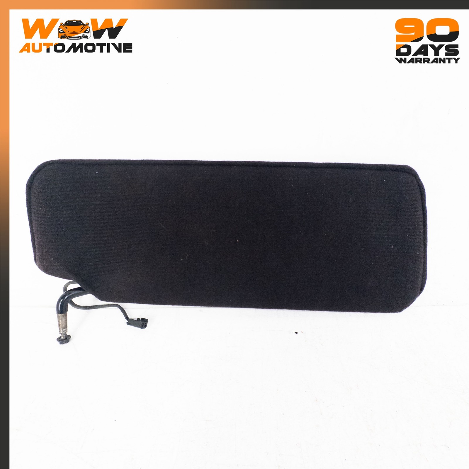 84-96 CHEVROLET CORVETTE C4 FRONT RIGHT LEFT SUN VISOR PAIR MIRROR BLACK SET OEM
