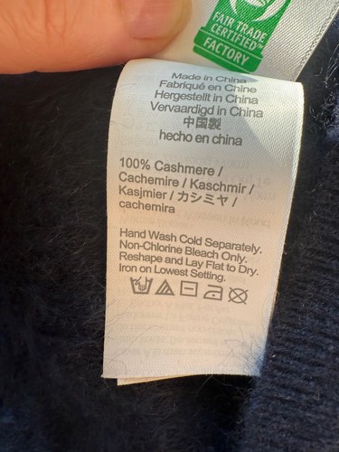 NWOT J. Crew Crewcuts 8-9 Years M 100% brushed cashmere Girls Sweater cardigan - Picture 6 of 9
