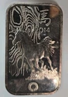 2014 1oz silver bar Rand Refinery 2014 year of the horse. Chinese New Year